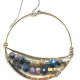 Amethyst Mosaic Earrings