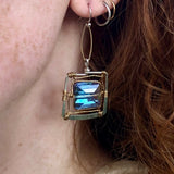 Crystal Tile Earrings