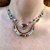 Opal Beaded Necklace 79114N
