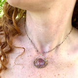 Raw Amethyst Necklace