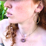 Raw Amethyst Necklace
