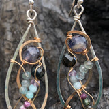 Ruby Zoisite Garden Earrings E78542