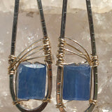 Kyanite Drop Earrings E75142