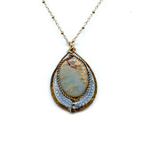 Blue Skies Drop Necklace