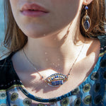 Blue Jay Lapis Necklace - Art by any Means Jewelryproduct_