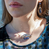 Blue Jay Lapis Necklace - Art by any Means Jewelryproduct_