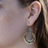 New Moon Hoop Earrings E81003