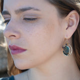 Bloodstone Drop Earrings E81098