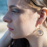 Reflective Hoop Earrings E81204