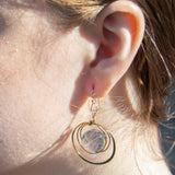 Reflective Hoop Earrings E81204