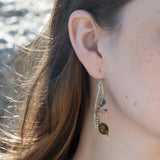 Whiskey Dragon Fly Earrings E81219