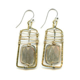 Labradorite Window Earrings - Art by any Means Jewelryproduct_