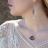 Metallic Crystal Sphere Pendant - Art by any Means Jewelryproduct_