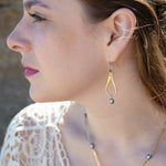Moon Beam Pearl Earrings - Art by any Means Jewelryproduct_