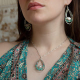 Morning Frost Moonstone Necklace - Art by any Means Jewelryproduct_